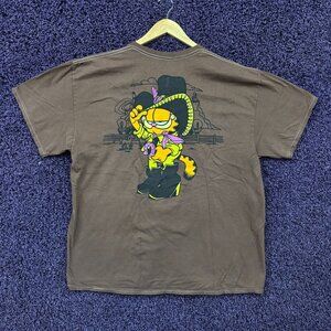 Garfield Cowboy Cat Tshirt size extra large